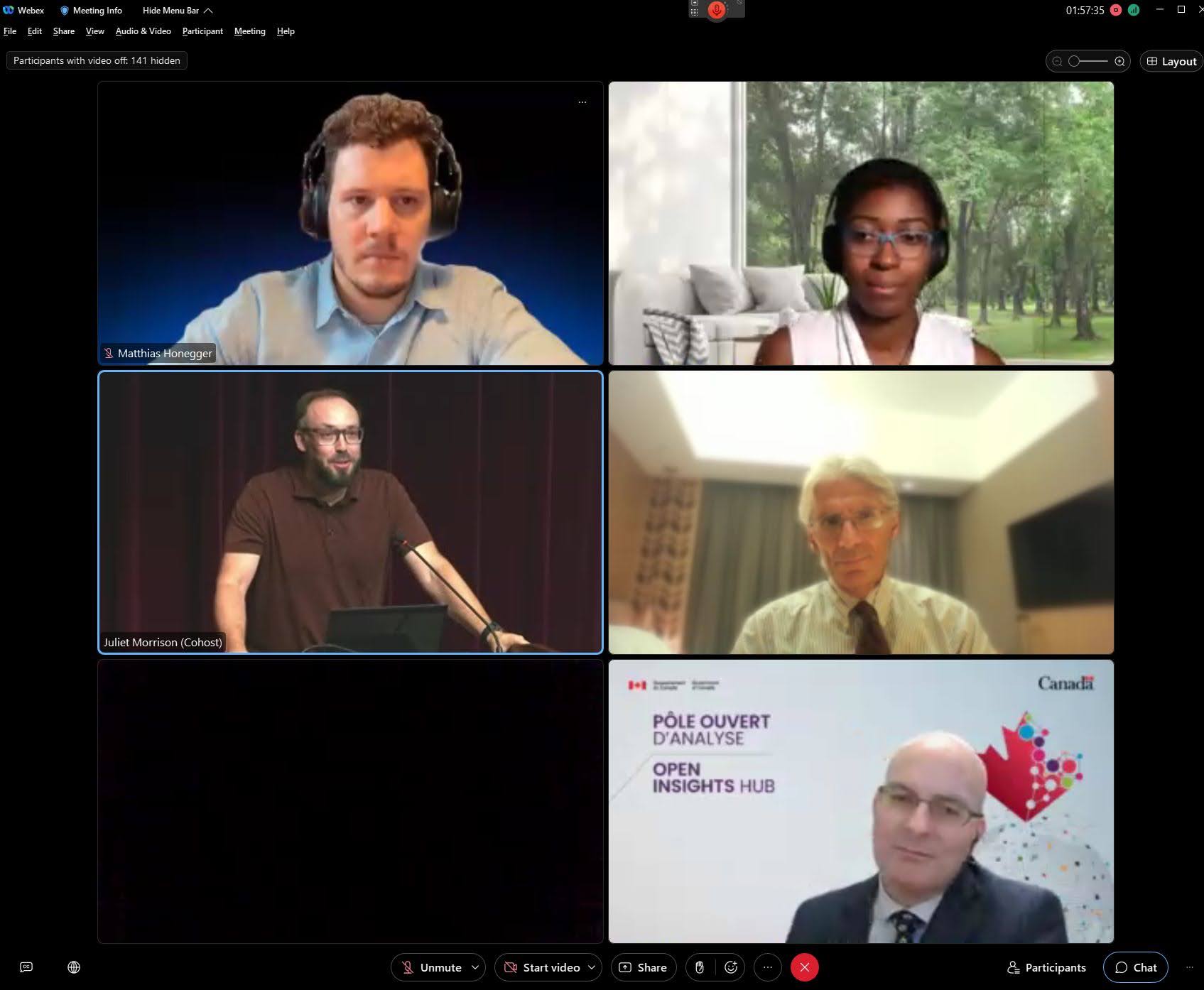 GAC Panelists Screenshot